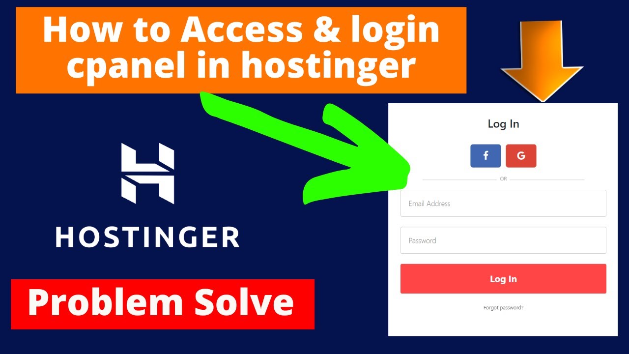hostinger login